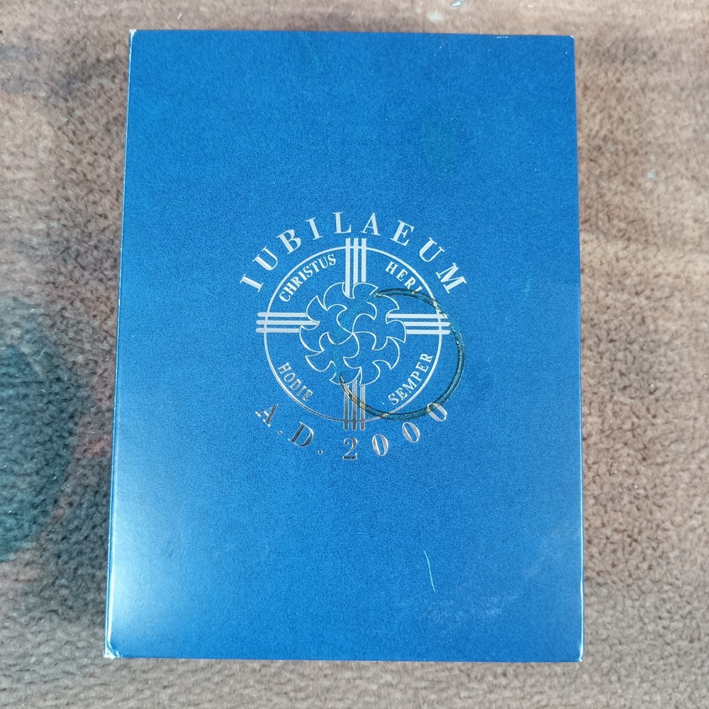 Millennium Italia Jubilaeum AD 2000 Commemorative Coin Certificate of Guarantee